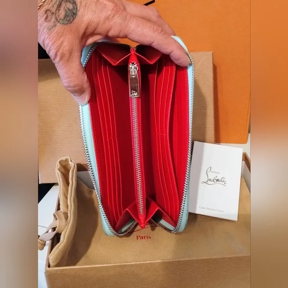 Christian Louboutin Wallet With Box And Dustbag NO CALL OUTS - Picture 9 of 14